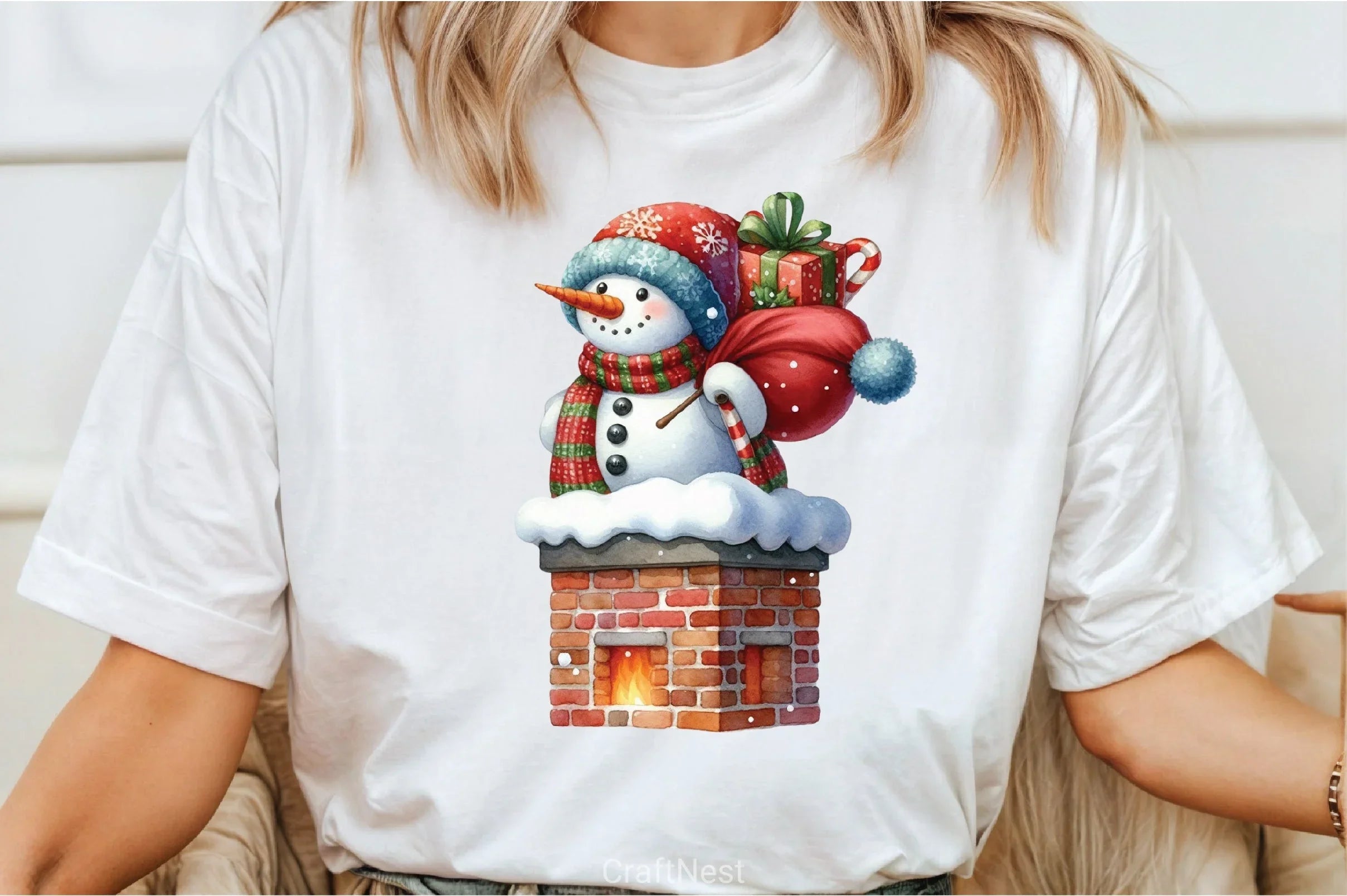 Funny Christmas Snowman Clipart Bundle 10 - CraftNest - Digital Crafting and Art