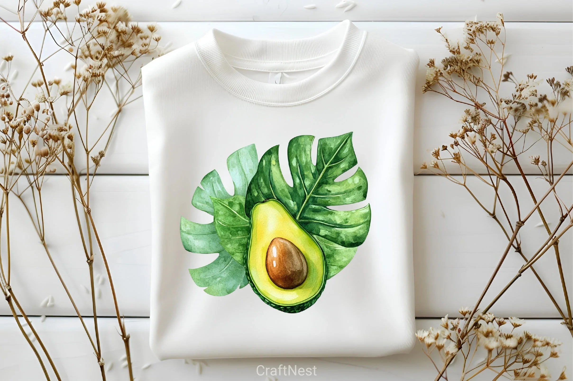 Avocado Clipart Bundle - CraftNest - Digital Crafting and Art