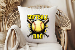 Softball Dad Design Clipart Bundle - CraftNest - Digital Crafting and Art