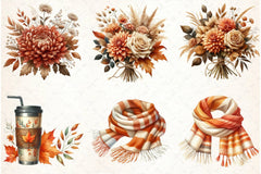 Autumn Clipart Bundle 10 - CraftNest - Digital Crafting and Art
