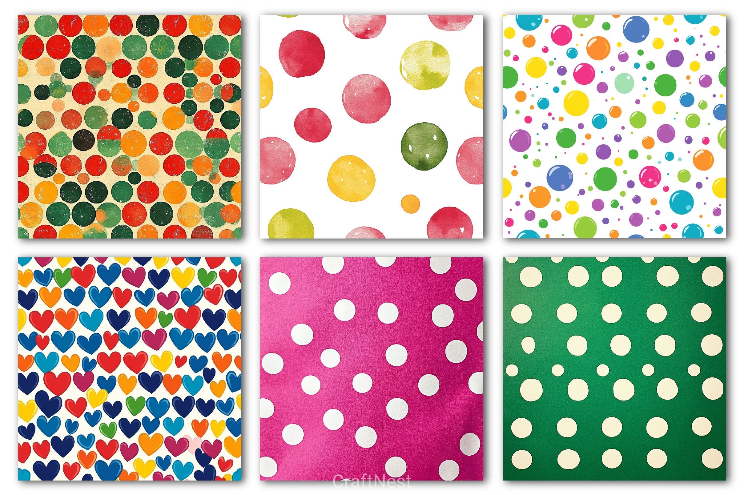 Bubble Pop Digital Paper