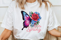 Spring Butterfly Clipart Bundle 6 - CraftNest - Digital Crafting and Art