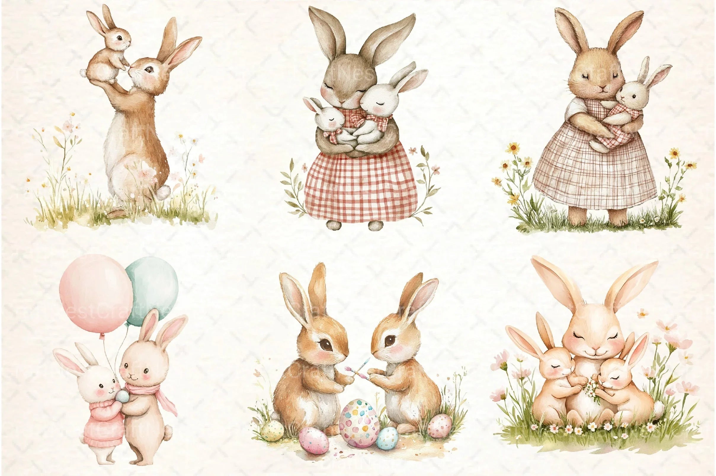 Mother's Day Clipart Bundle by Banny - CraftNest - Digital Crafting and Art