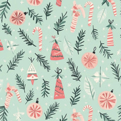 Merry & Bright Pastel Christmas Patterns Clipart Bundle - CraftNest - Digital Crafting and Art