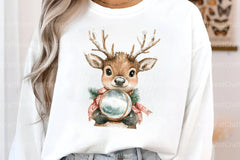 Quirky Christmas Reindeer Clipart Bundle - CraftNest - Digital Crafting and Art