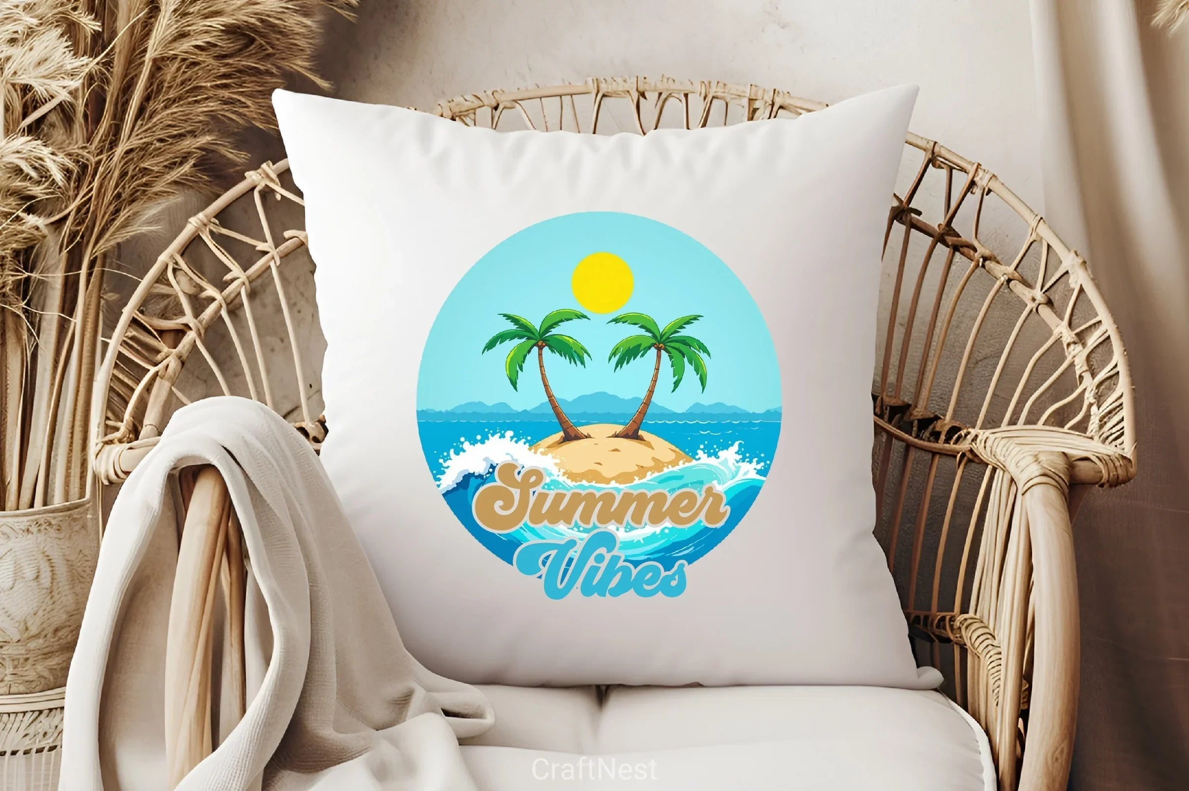 Summer Vibes Clipart Bundle 7 - CraftNest - Digital Crafting and Art