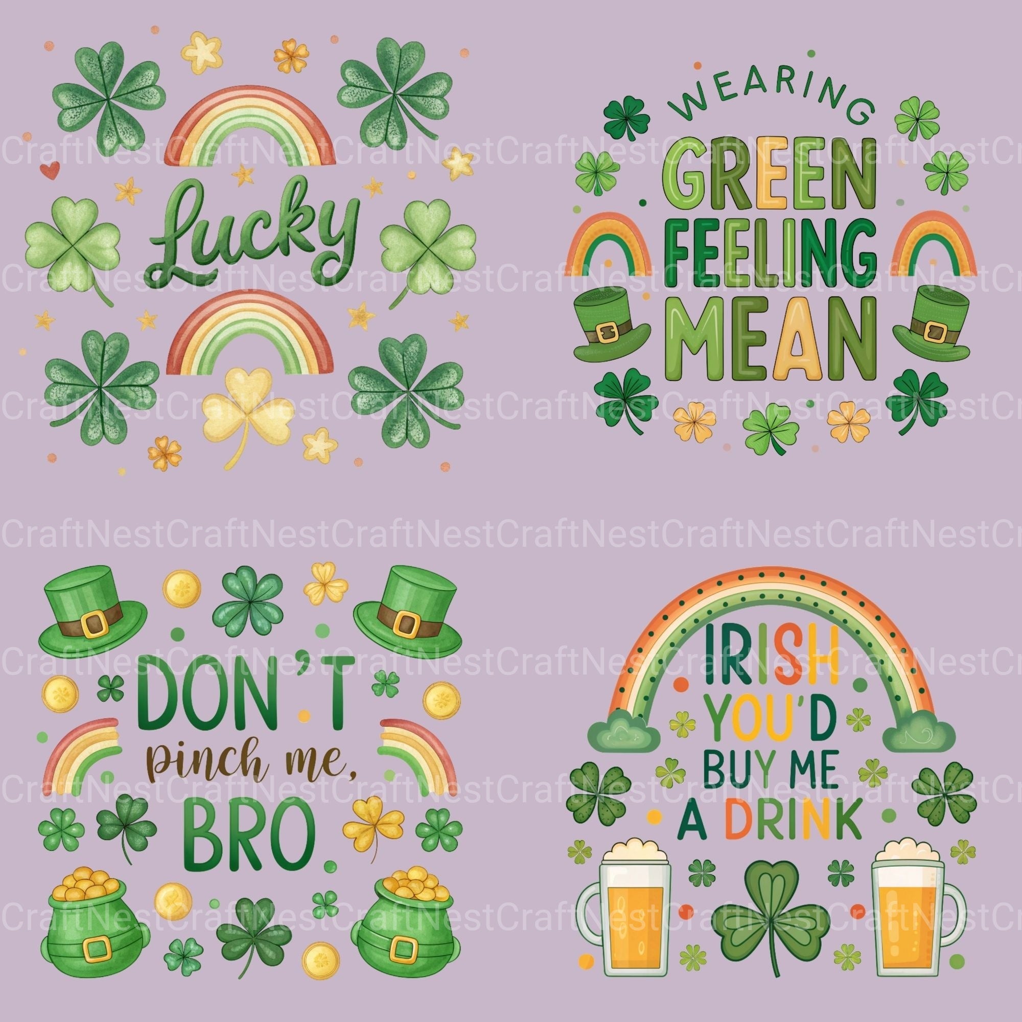 St Patricks Day Clipart Bundle 7