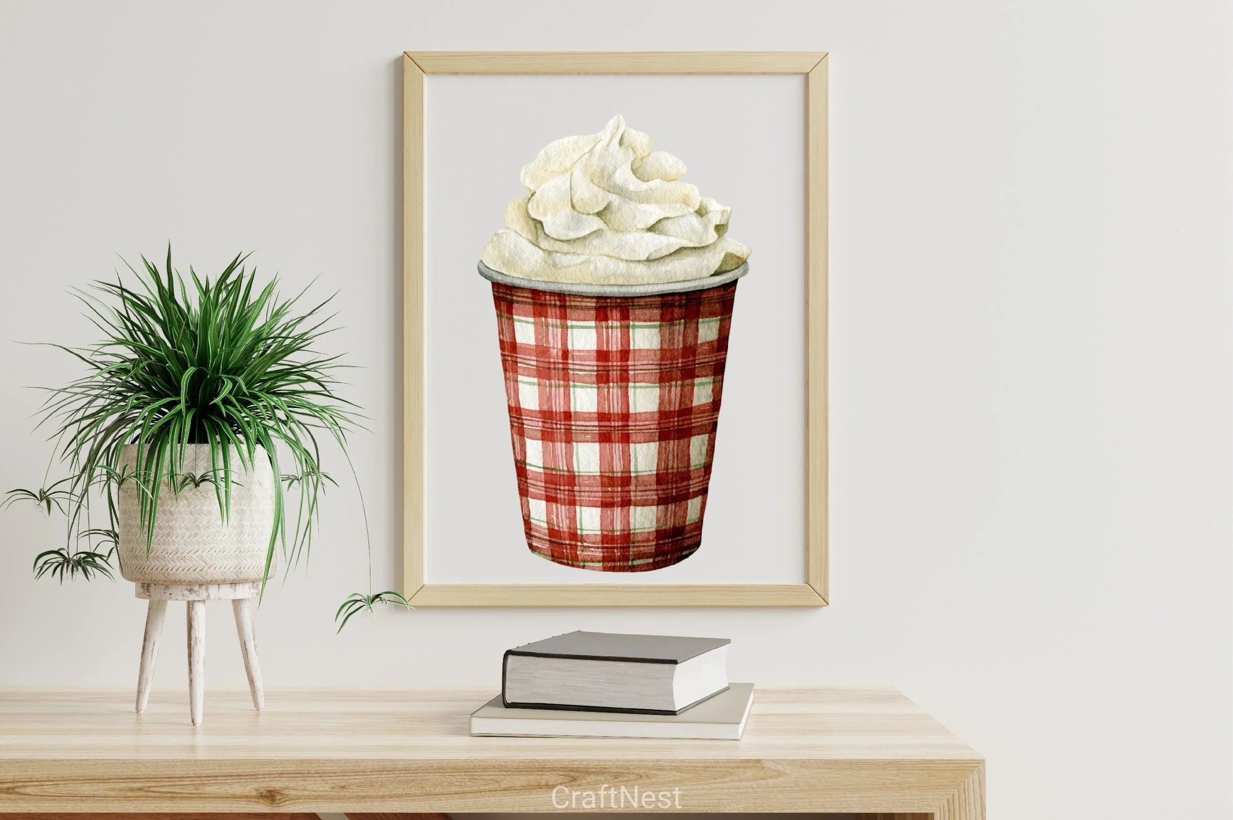 Plaid Autumn Clipart Bundle - CraftNest - Digital Crafting and Art