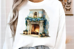 Blue and Gold Christmas Navy Clipart Bundle - CraftNest - Digital Crafting and Art