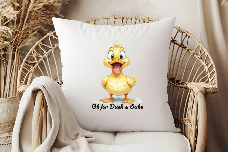 Oh For Ducks Sake Clipart Bundle - CraftNest - Digital Crafting and Art