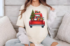 Merry Christmas Truck Clipart Bundle 3 - CraftNest - Digital Crafting and Art