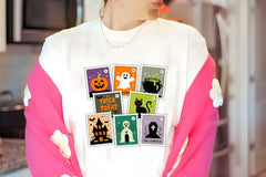 Retro Halloween Cat Ghost Clipart Bundle - CraftNest - Digital Crafting and Art