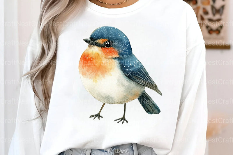 Whimsical Bird Clipart Bundle - CraftNest - Digital Crafting and Art