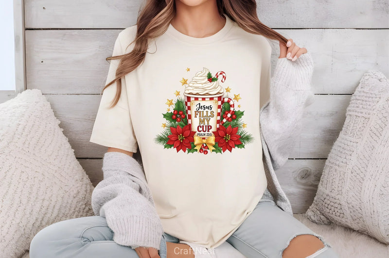 Jesus Fills My Cup Clipart Bundle - CraftNest - Digital Crafting and Art