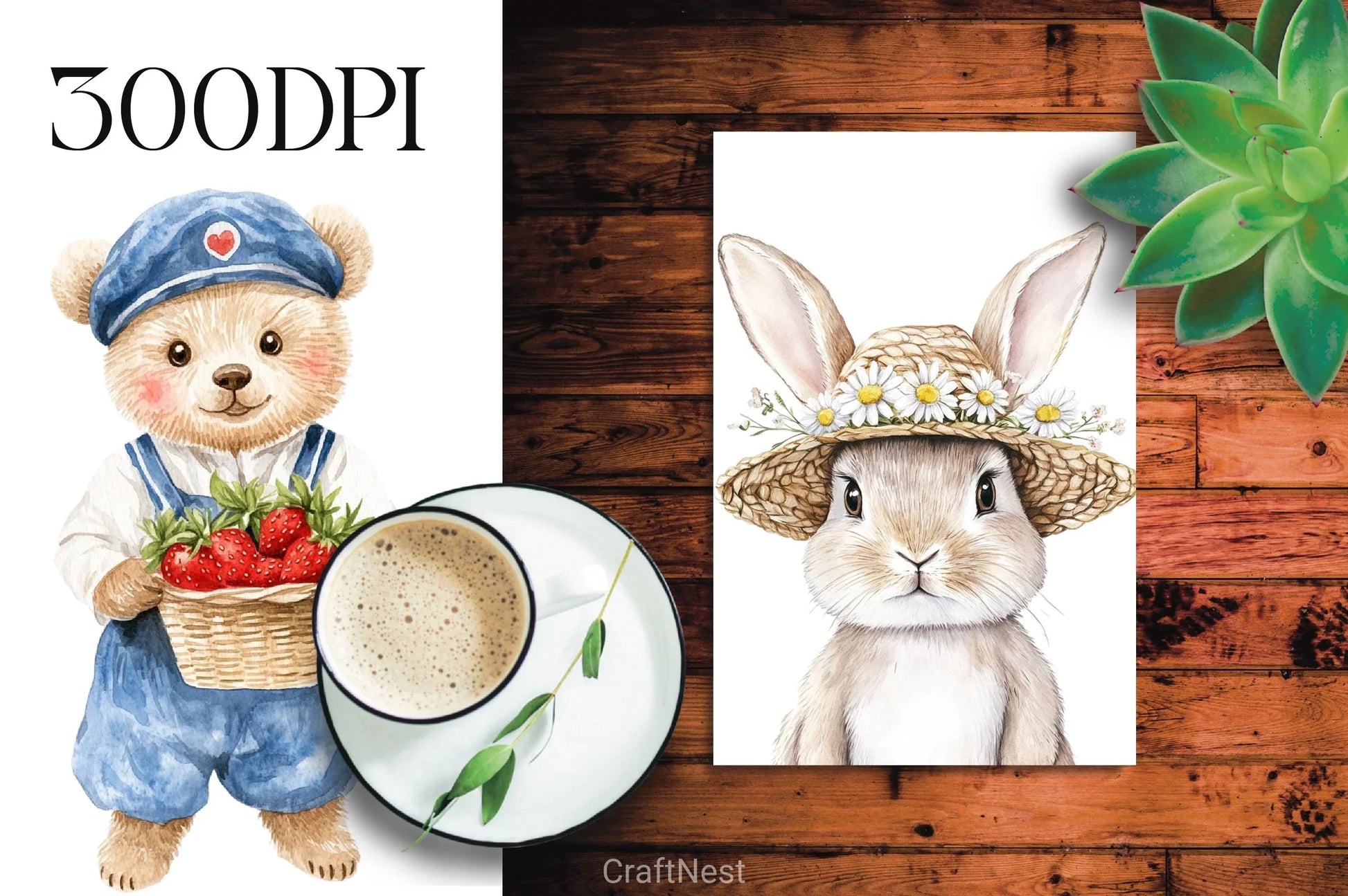 Summer Animal Clipart Bundle - CraftNest - Digital Crafting and Art