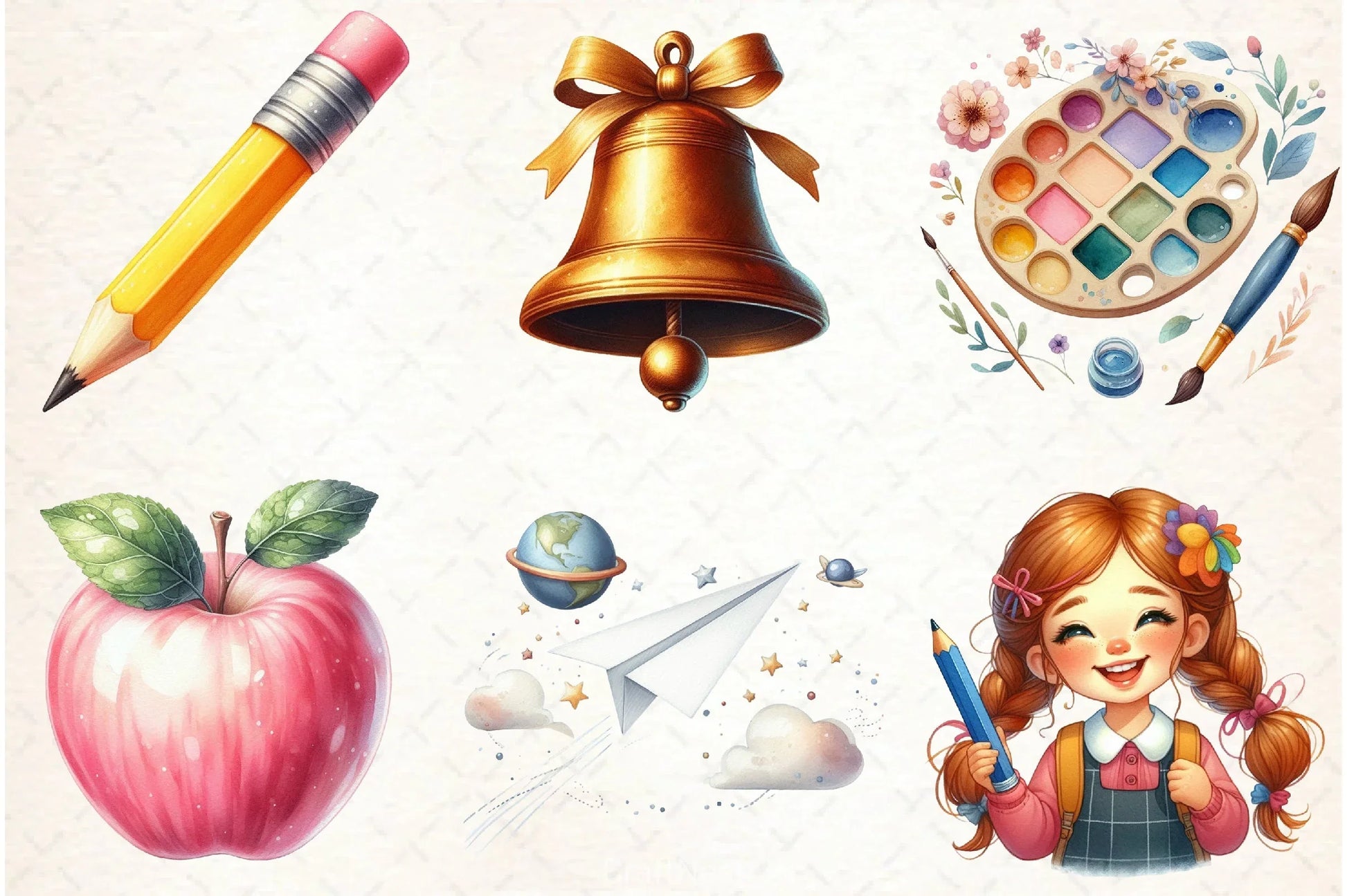 School Clipart Bundle - CraftNest - Digital Crafting and Art