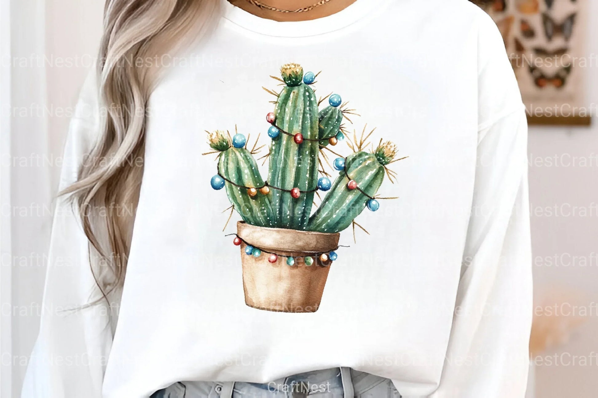 Southwestern Christmas Clipart Bundle: Rustic Holiday Art for Crafts & Design - CraftNest - Digital Crafting and Art