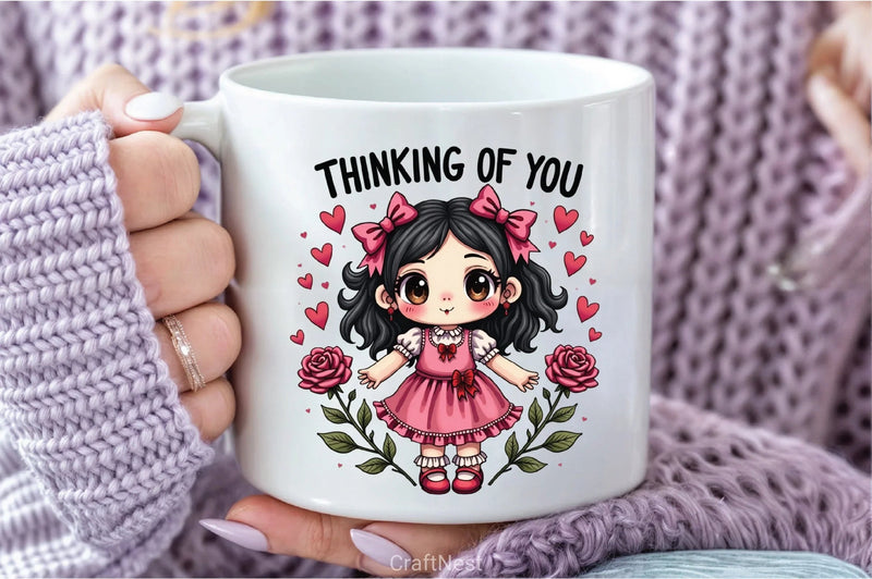 Thinking Of You Clipart Bundle - CraftNest - Digital Crafting and Art