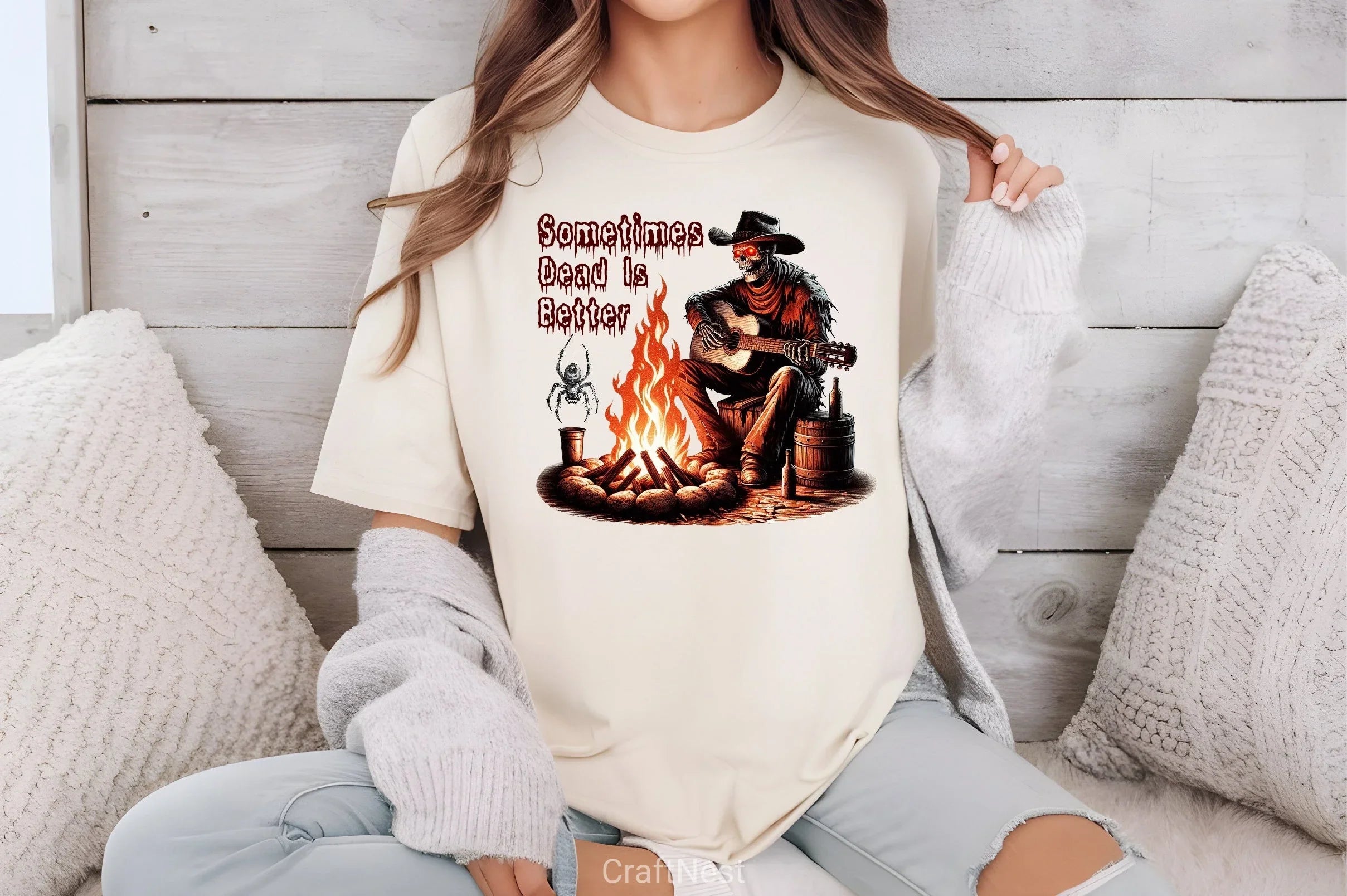 Sometimes Dead Is Better Skeleton Clipart Bundle - CraftNest - Digital Crafting and Art