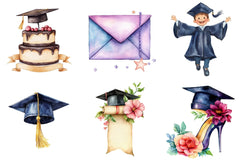 Graduation Set Clipart Bundle - CraftNest - Digital Crafting and Art