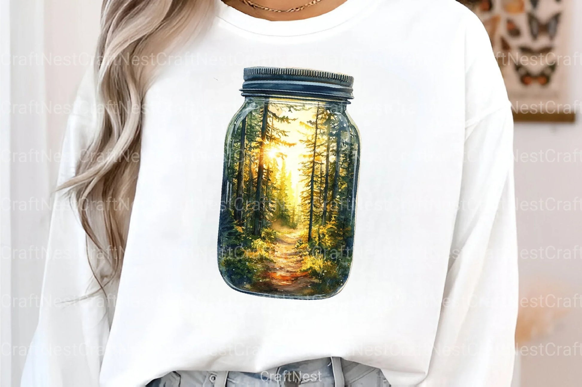 Fall Mason Jar Design Clipart Bundle - CraftNest - Digital Crafting and Art