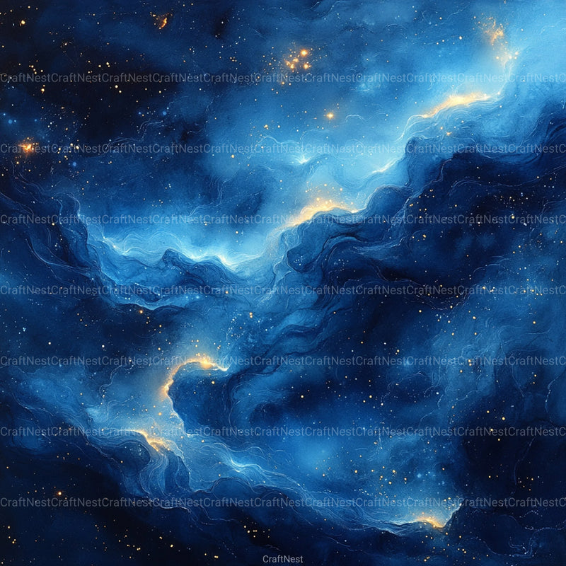 Gold Starry Grunge Digital Paper 4 - CraftNest - Digital Crafting and Art