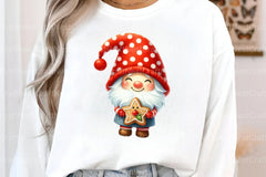 Festive Christmas Gnomes Clipart Bundle - CraftNest - Digital Crafting and Art