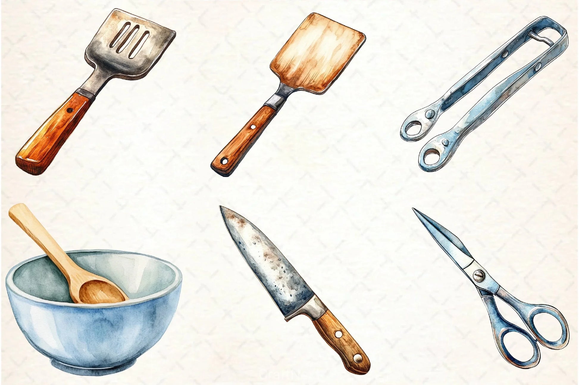 Kitchen Utensils Clipart Bundle - CraftNest - Digital Crafting and Art