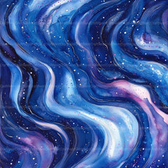 Blue Holographic Glitter Digital Paper - CraftNest - Digital Crafting and Art