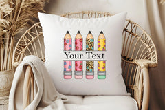 Pencil Trio Monogram Frame Clipart Bundle - CraftNest - Digital Crafting and Art