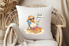 Summer Duck Clipart Bundle - CraftNest - Digital Crafting and Art