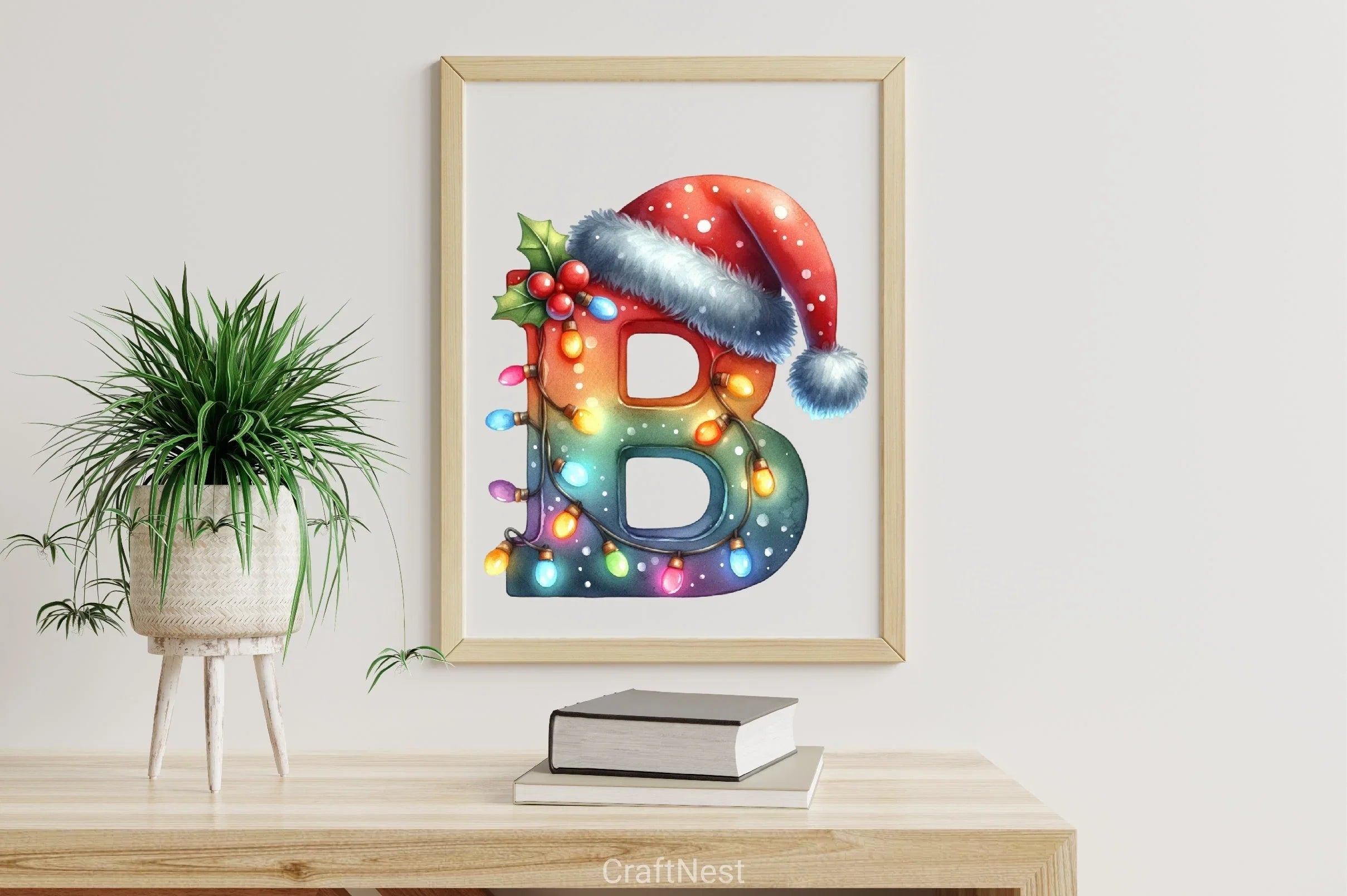 Christmas Alphabet Clipart Bundle 2 - CraftNest - Digital Crafting and Art