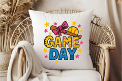 Baseball Game Day Coquette Design Clipart Bundle - CraftNest - Digital Crafting and Art