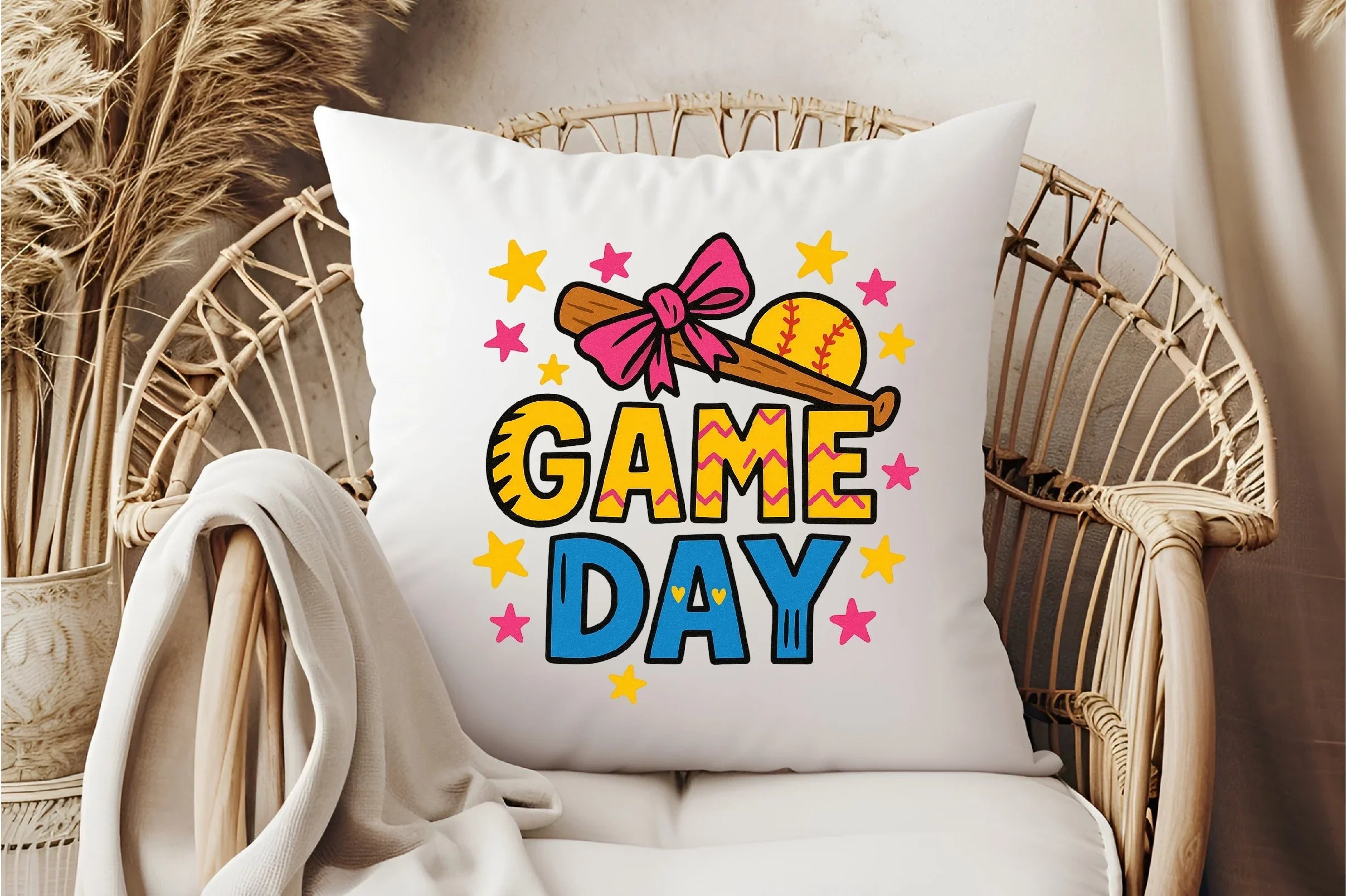 Baseball Game Day Coquette Design Clipart Bundle - CraftNest - Digital Crafting and Art