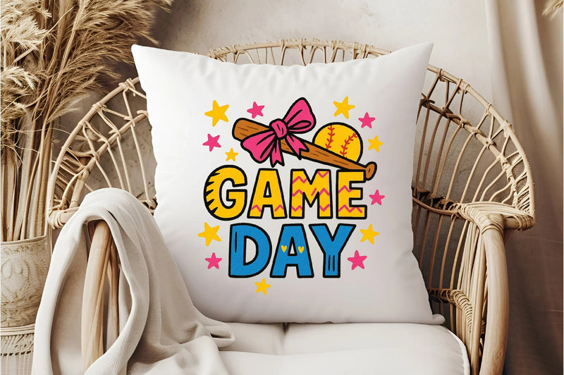 Baseball Game Day Coquette Design Clipart Bundle - CraftNest - Digital Crafting and Art