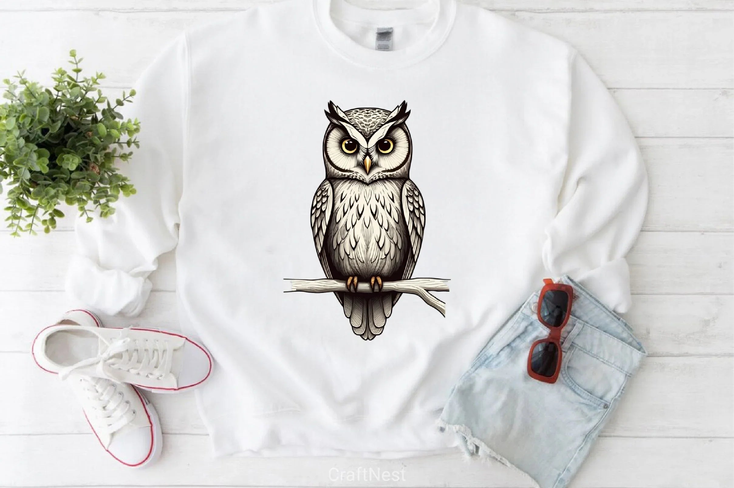 Wise Black Owl Clipart Bundle - CraftNest - Digital Crafting and Art