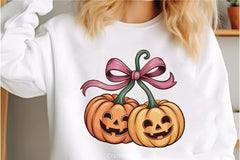 Pumpkin Cherries Halloween Clipart Bundle - CraftNest - Digital Crafting and Art