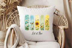 Let It Bee Positivity Spring Summer Clipart Bundle - CraftNest - Digital Crafting and Art