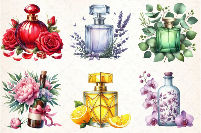 Perfume Clipart Bundle 2 - CraftNest - Digital Crafting and Art