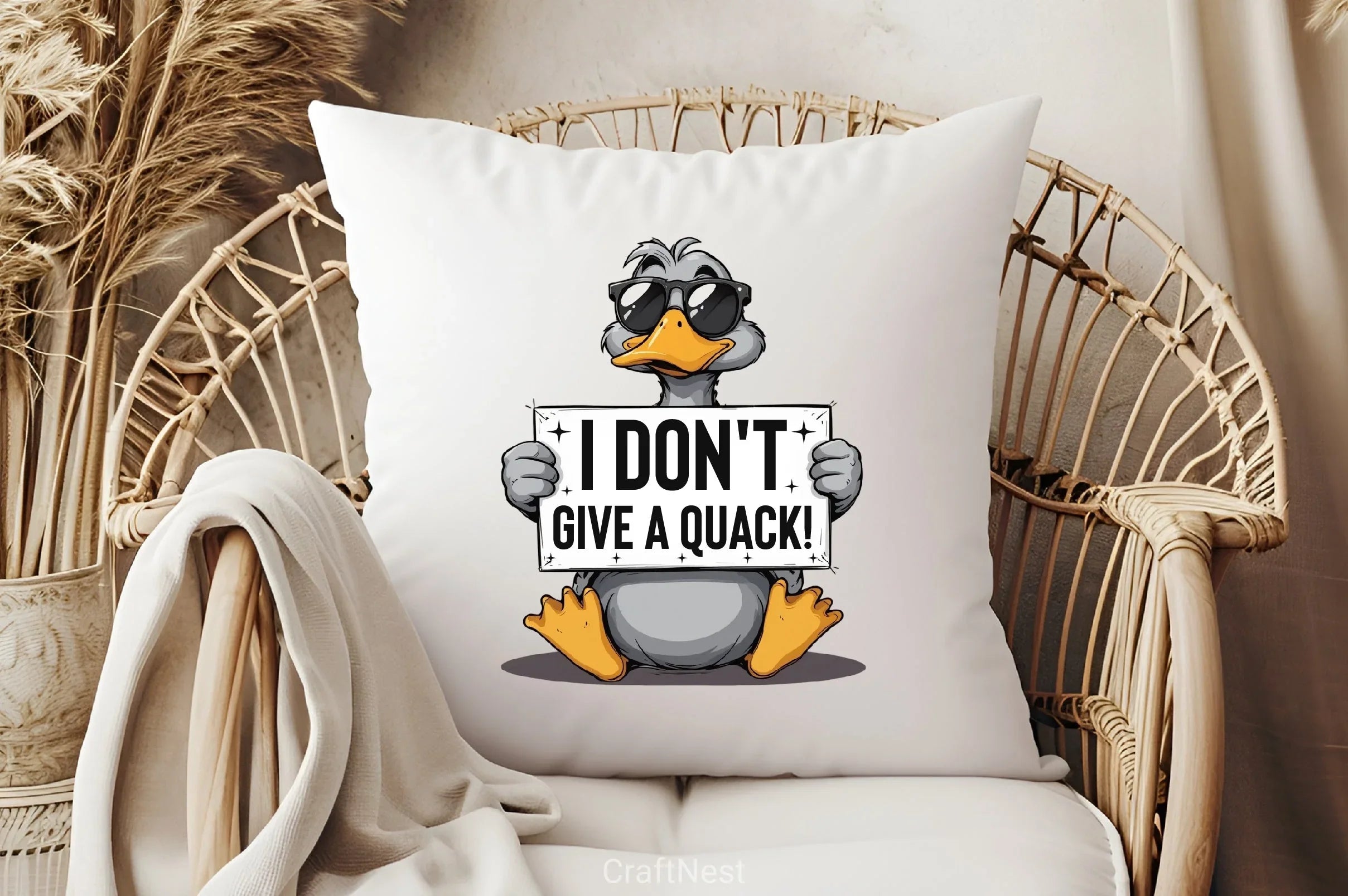I Don't Give A Quack Sarcastic Clipart Bundle - CraftNest - Digital Crafting and Art