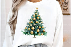 Whimsical Christmas Tree Clipart Bundle - CraftNest - Digital Crafting and Art