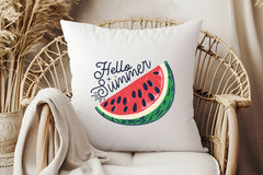 Hello Summer Watermelon Clipart Bundle 3 - CraftNest - Digital Crafting and Art