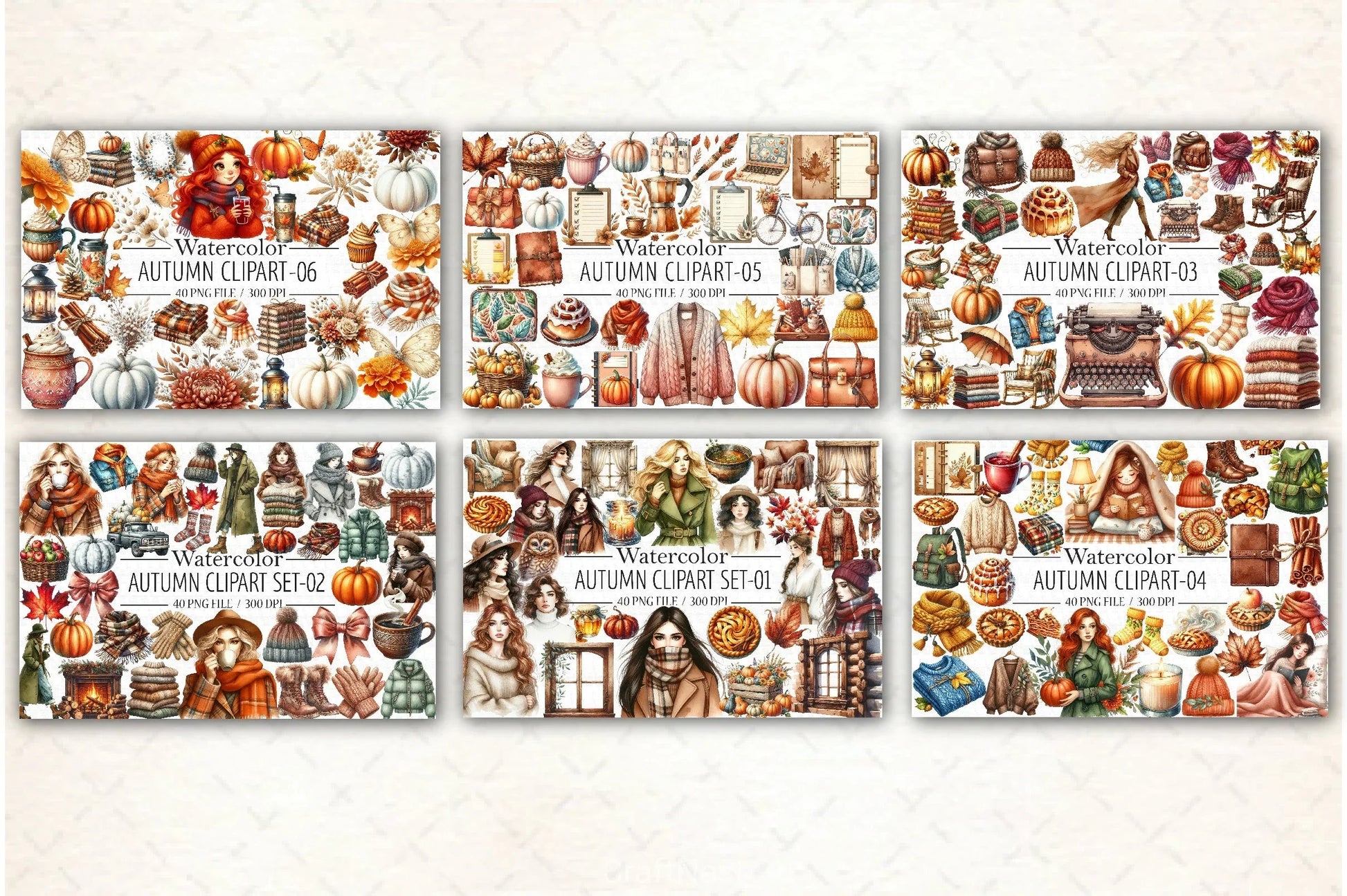 Autumn Mega Clipart Bundle - CraftNest - Digital Crafting and Art