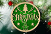 Christmas Ornament Cuttable Design Clipart Bundle 3