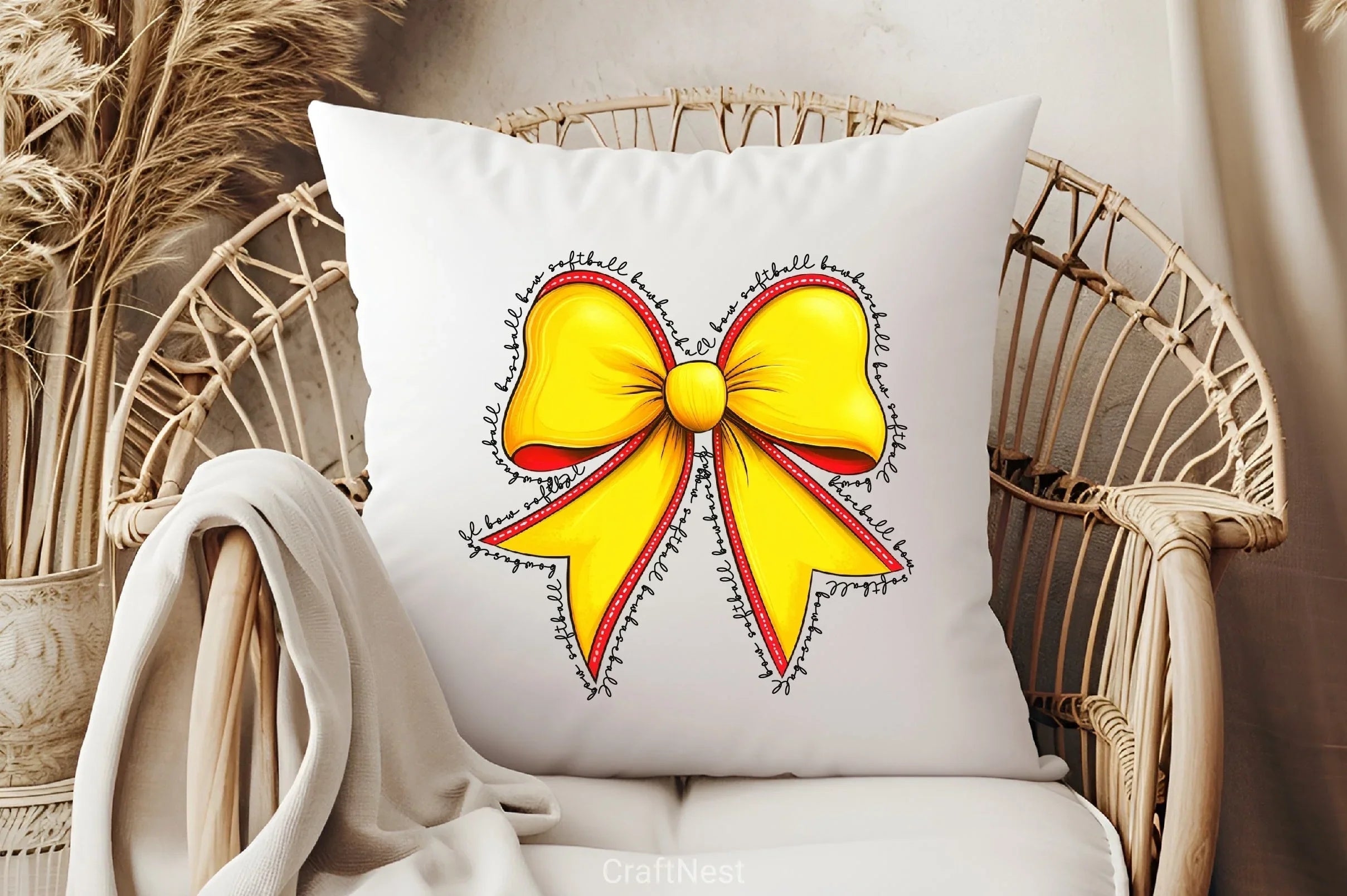 Baseball Softball Bow Clipart Bundle - CraftNest - Digital Crafting and Art