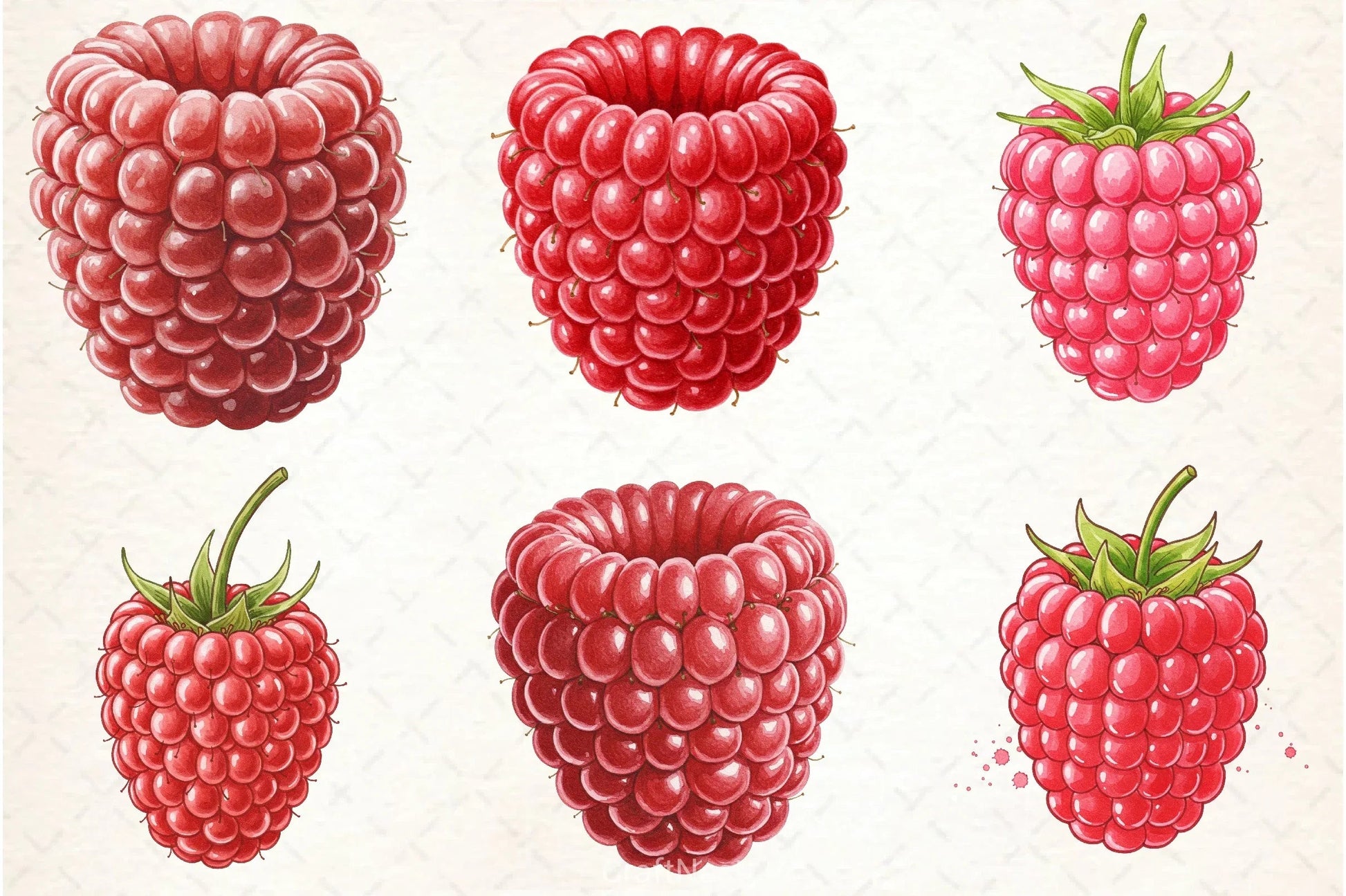 Raspberry Clipart Bundle - CraftNest - Digital Crafting and Art
