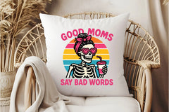 Funny Skeleton Mama Design Clipart Bundle - CraftNest - Digital Crafting and Art