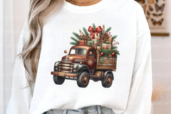 Christmas Trucks Clipart Bundle - CraftNest - Digital Crafting and Art