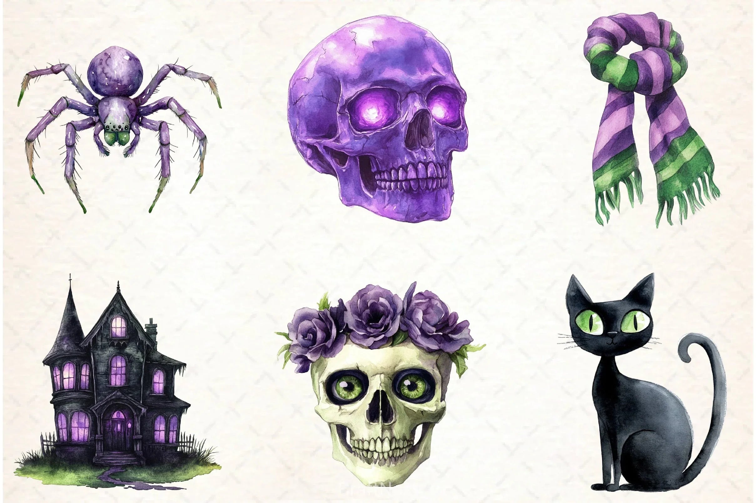 Halloween Horror Clipart Bundle - CraftNest - Digital Crafting and Art