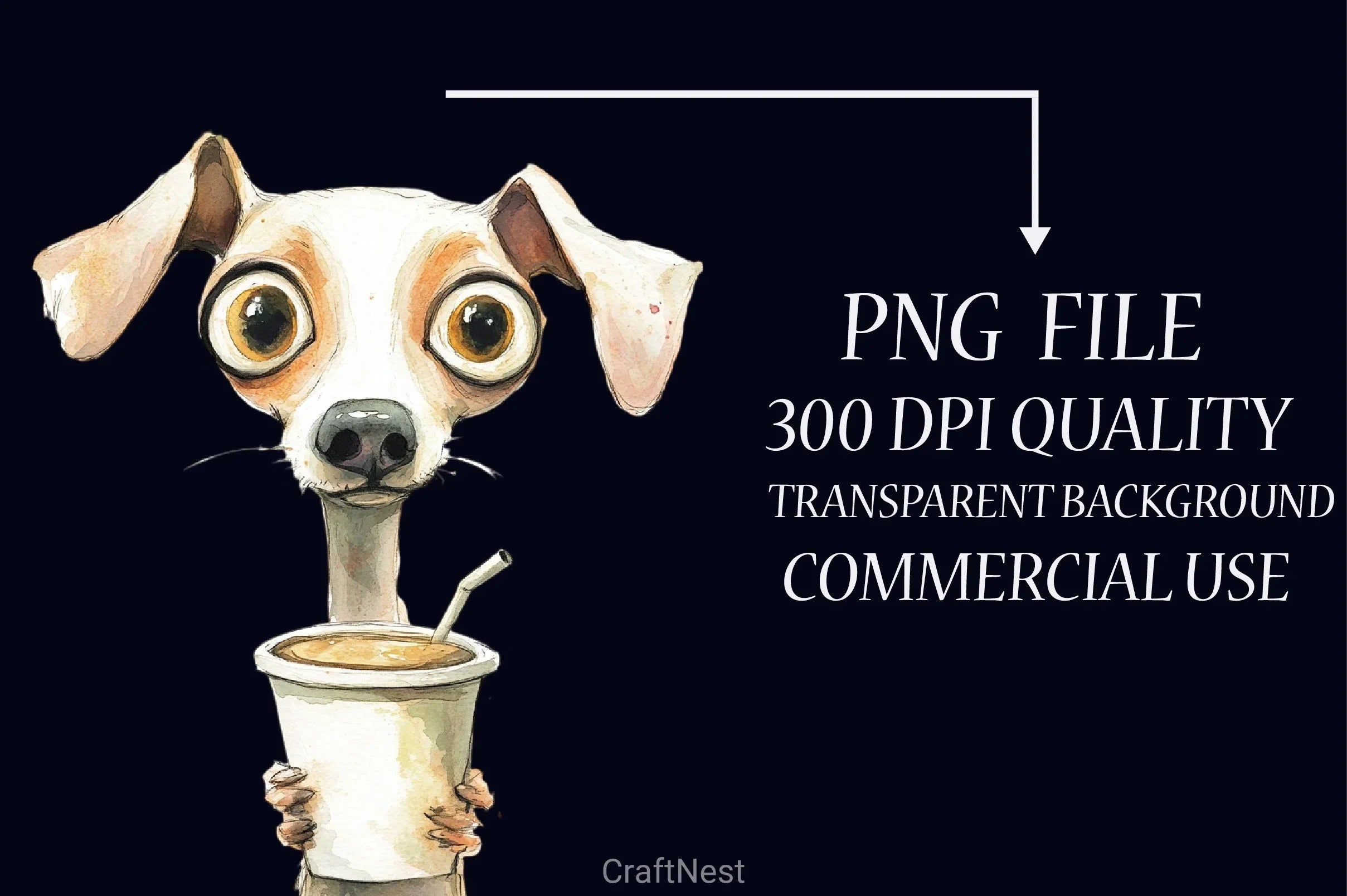 Crazy Dog Clipart Bundle 1 - CraftNest - Digital Crafting and Art